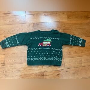 VTG Hartstrings Green Sweater
